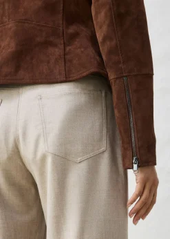 Mujer bonprix bonprix Chaqueta motera de ante