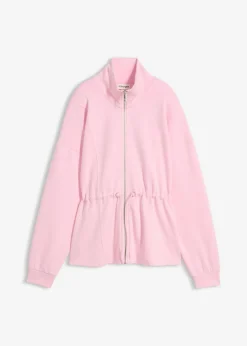 bonprix bonprix Ropa Cómoda|Camisetas>Chaqueta oversize de neopreno suave rosa cristal