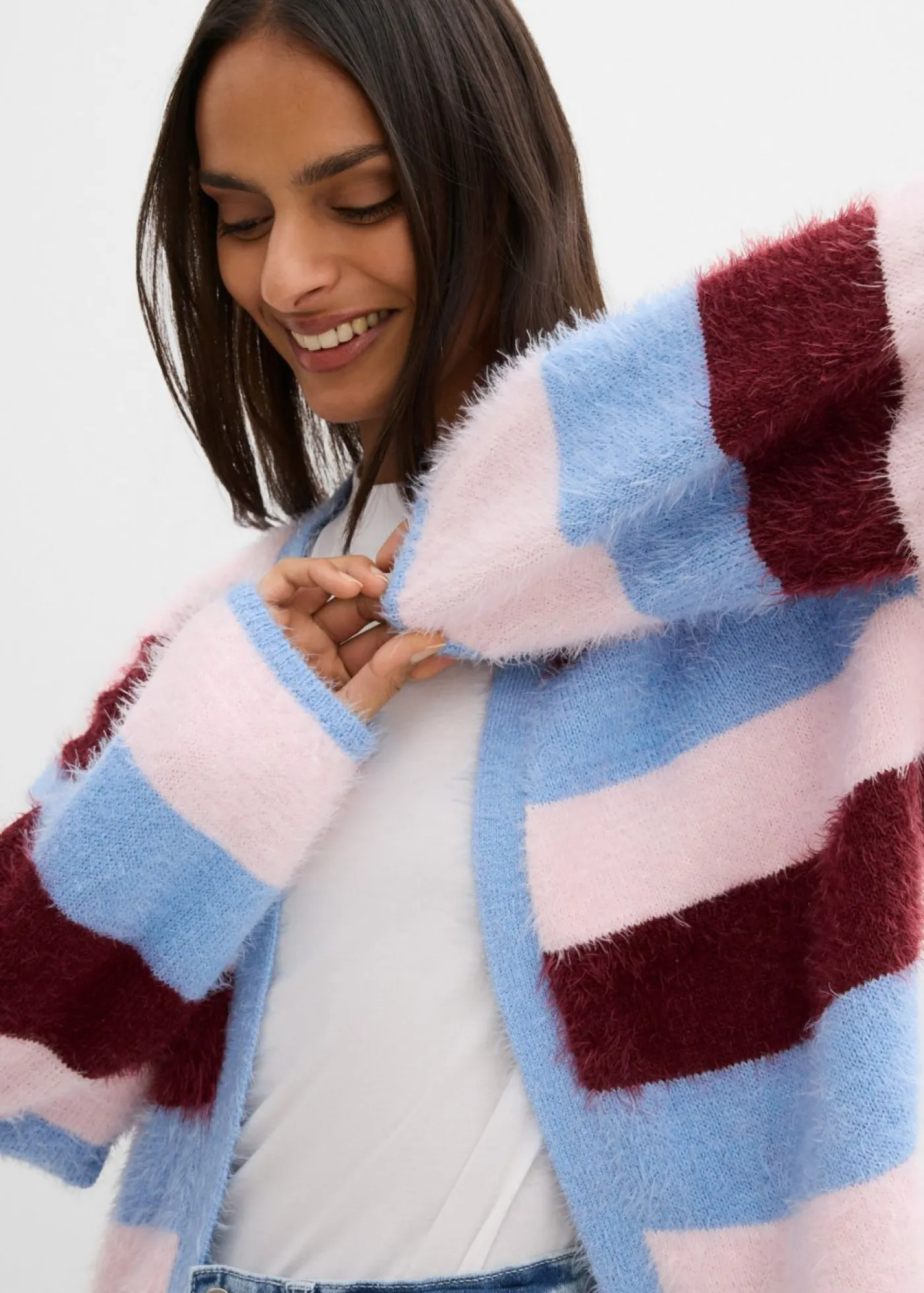 Mujer bonprix bonprix Chaqueta oversize de punto