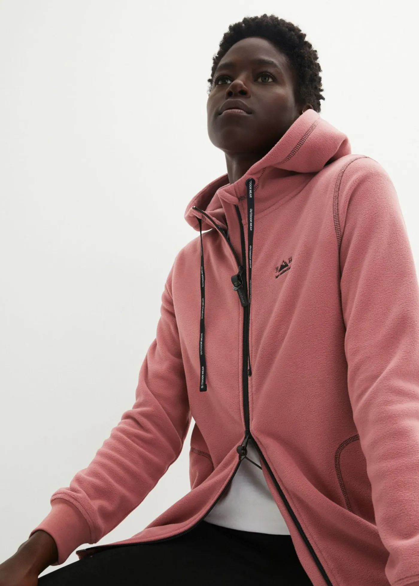 Mujer bonprix bonprix Chaqueta polar con bolsillos con cremallera