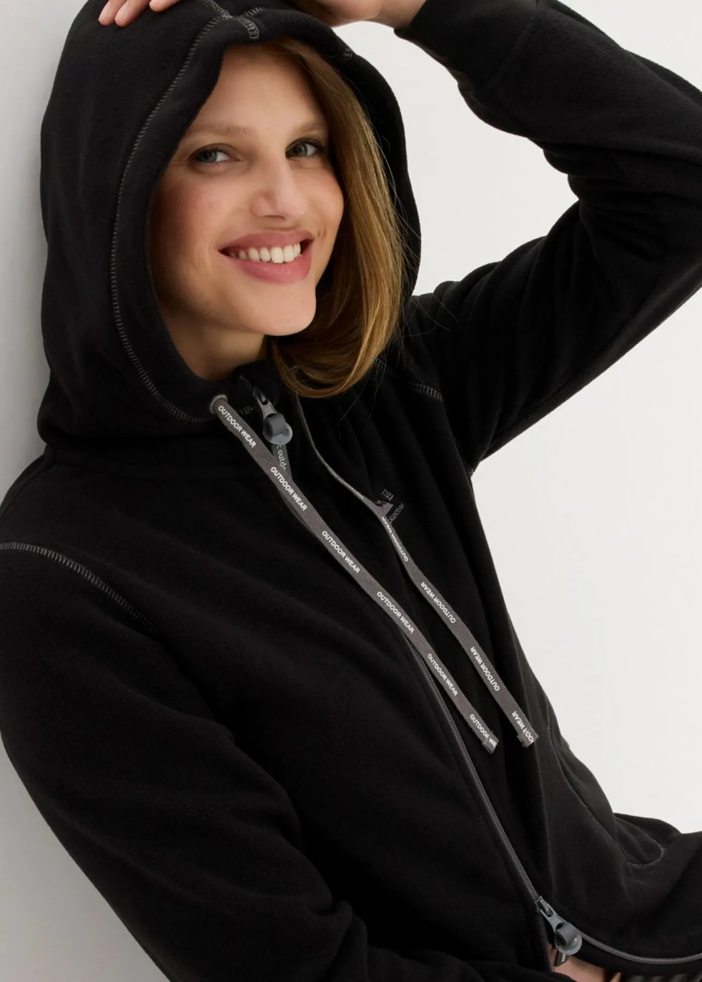 Mujer bonprix bonprix Chaqueta polar con bolsillos con cremallera