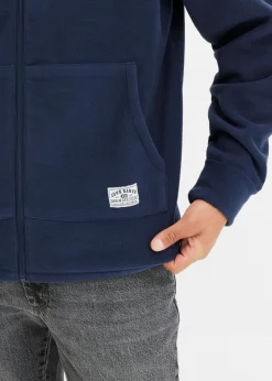 Hombre bonprix bonprix Chaqueta polar con capucha y bolsillos