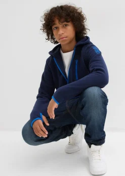 Niños bonprix bonprix Chaqueta polar con detalles en contraste