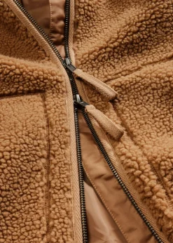 bonprix bonprix Chaquetas Y Abrigos>Chaqueta polar con forro Camel