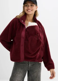 Mujer bonprix bonprix Chaqueta polar premamá/de porteo 3 en 1