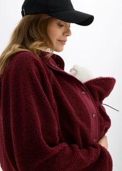 Mujer bonprix bonprix Chaqueta polar premamá/de porteo 3 en 1