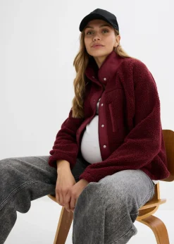 Mujer bonprix bonprix Chaqueta polar premamá/de porteo 3 en 1