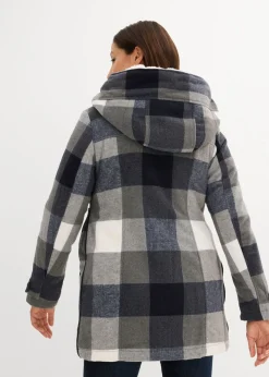 Mujer bonprix bonprix Chaqueta premamá de lana con forro de peluche/chaqueta de porteo