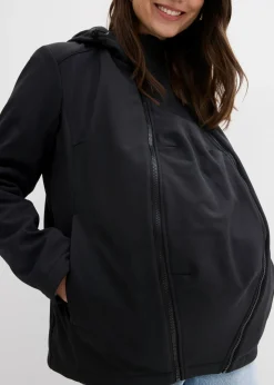 Mujer bonprix bonprix Chaqueta premamá de porteo 6 en 1 con forro polar extraíble
