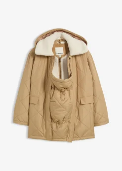 Mujer bonprix bonprix Chaqueta premamá de porteo 6 en 1 con chaleco desmontable