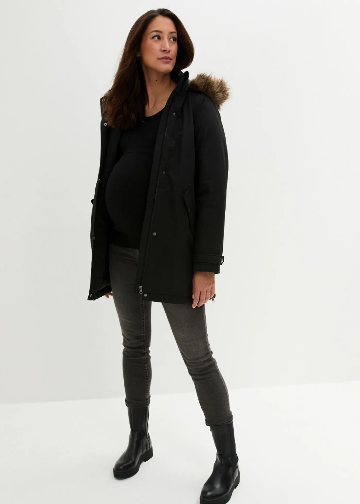 Mujer bonprix bonprix Chaqueta premamá funcional y de porteo 3 en 1