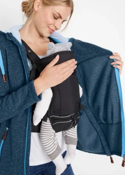 Mujer bonprix bonprix Chaqueta premamá/de porteo de tejido polar