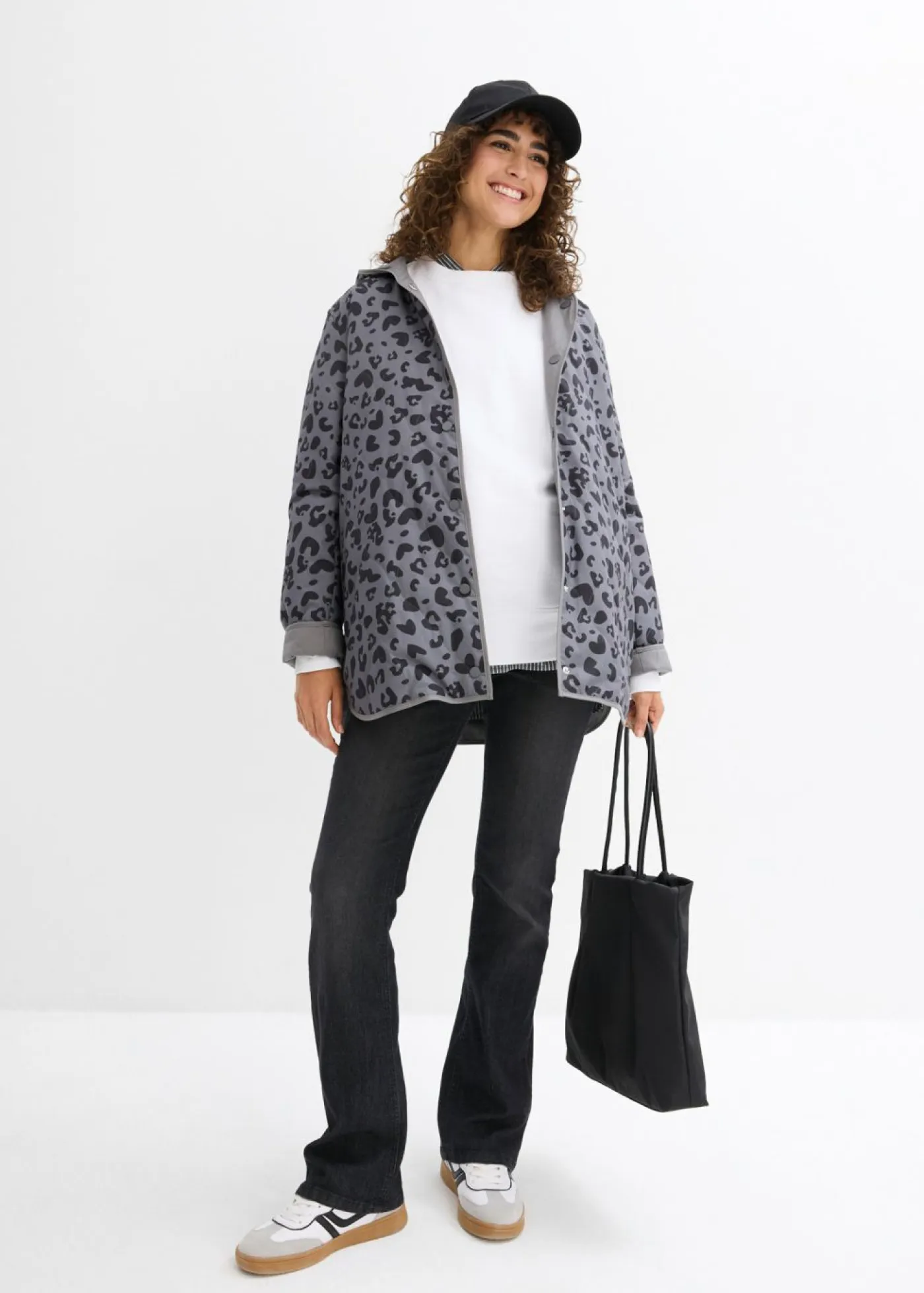 Mujer bonprix bonprix Chaqueta reversible premamá 4 en 1 con función de porteo