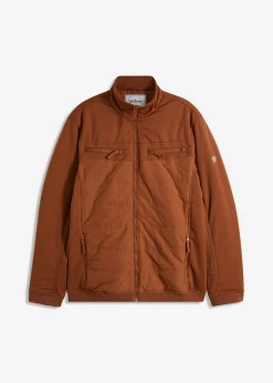 bonprix bonprix Chaquetas Y Abrigos·Chaquetas|Outdoor>Chaqueta softshell acolchada con forma de cazadora marrón