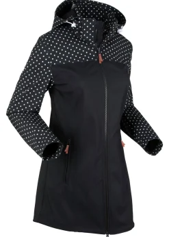 Mujer bonprix bonprix Chaqueta softshell repelente al agua con corte entallado