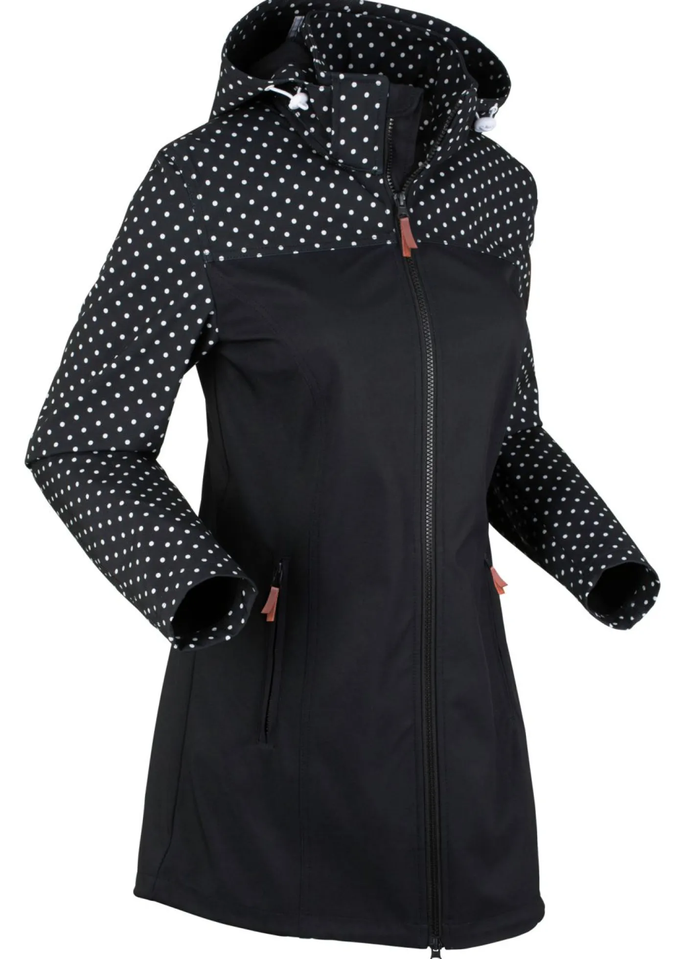 Mujer bonprix bonprix Chaqueta softshell repelente al agua con corte entallado