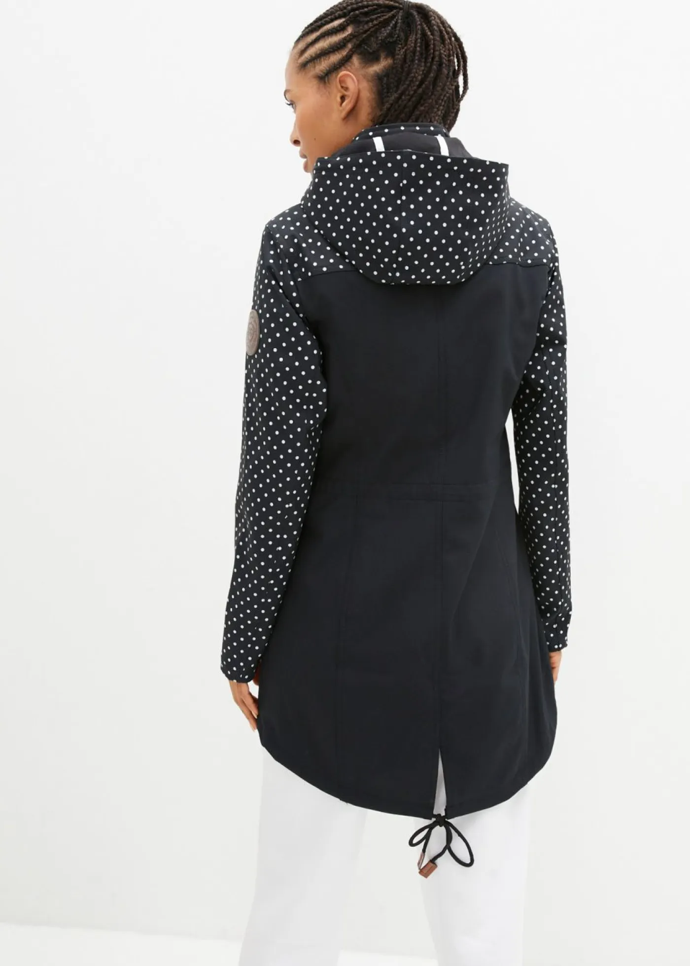 Mujer bonprix bonprix Chaqueta softshell repelente al agua con corte entallado