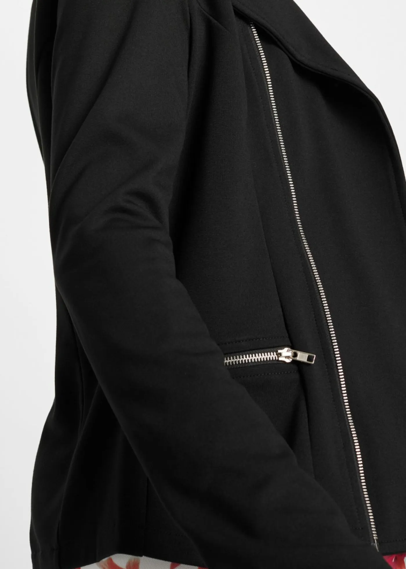 Mujer bonprix bonprix Chaqueta tipo biker de mezcla de viscosa