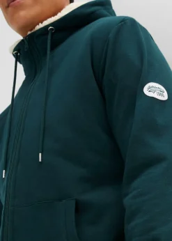 Hombre bonprix bonprix Chaqueta térmica de chándal con capucha y forro polar