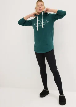 Mujer bonprix bonprix Chándal con sudadera larga y leggings (2 piezas)