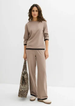 Mujer bonprix bonprix Chándal de algodón (2 piezas)