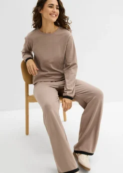 Mujer bonprix bonprix Chándal de algodón (2 piezas)