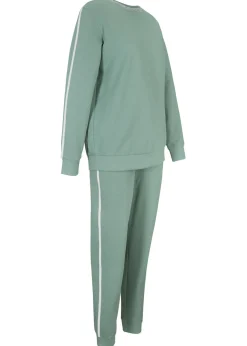 Mujer bonprix bonprix Chándal de algodón puro (conjunto de 2 piezas)