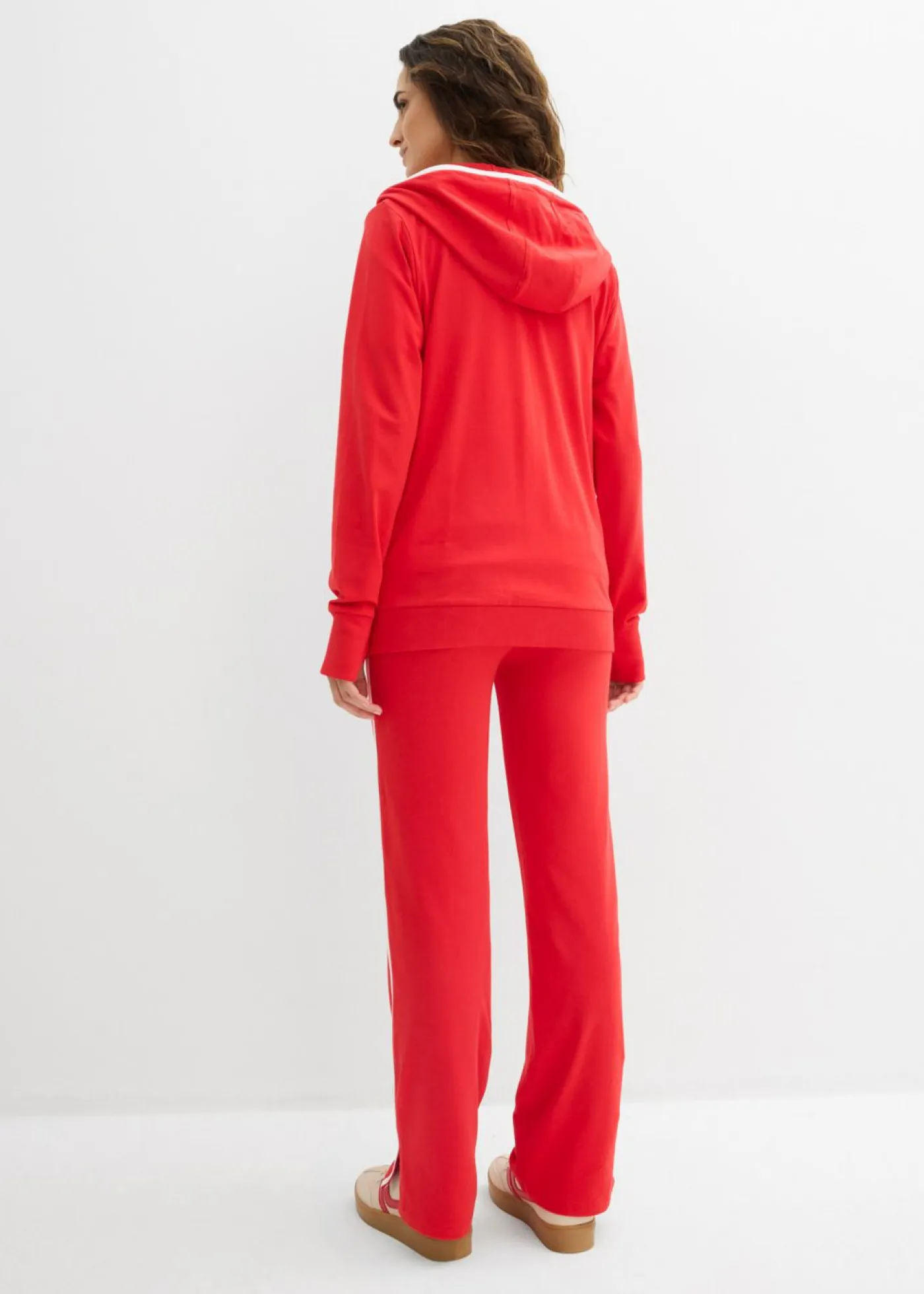 Mujer bonprix bonprix Chándal elástico de algodón (2 piezas)