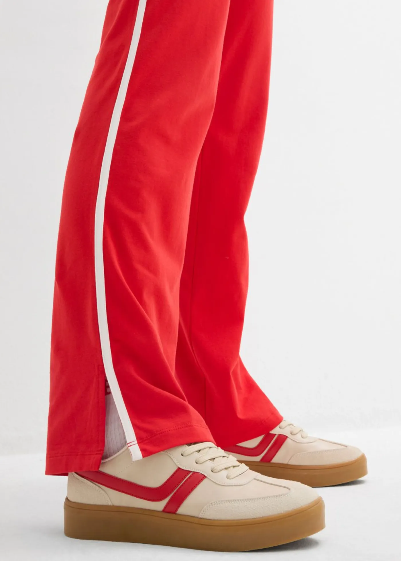 Mujer bonprix bonprix Chándal elástico de algodón (2 piezas)