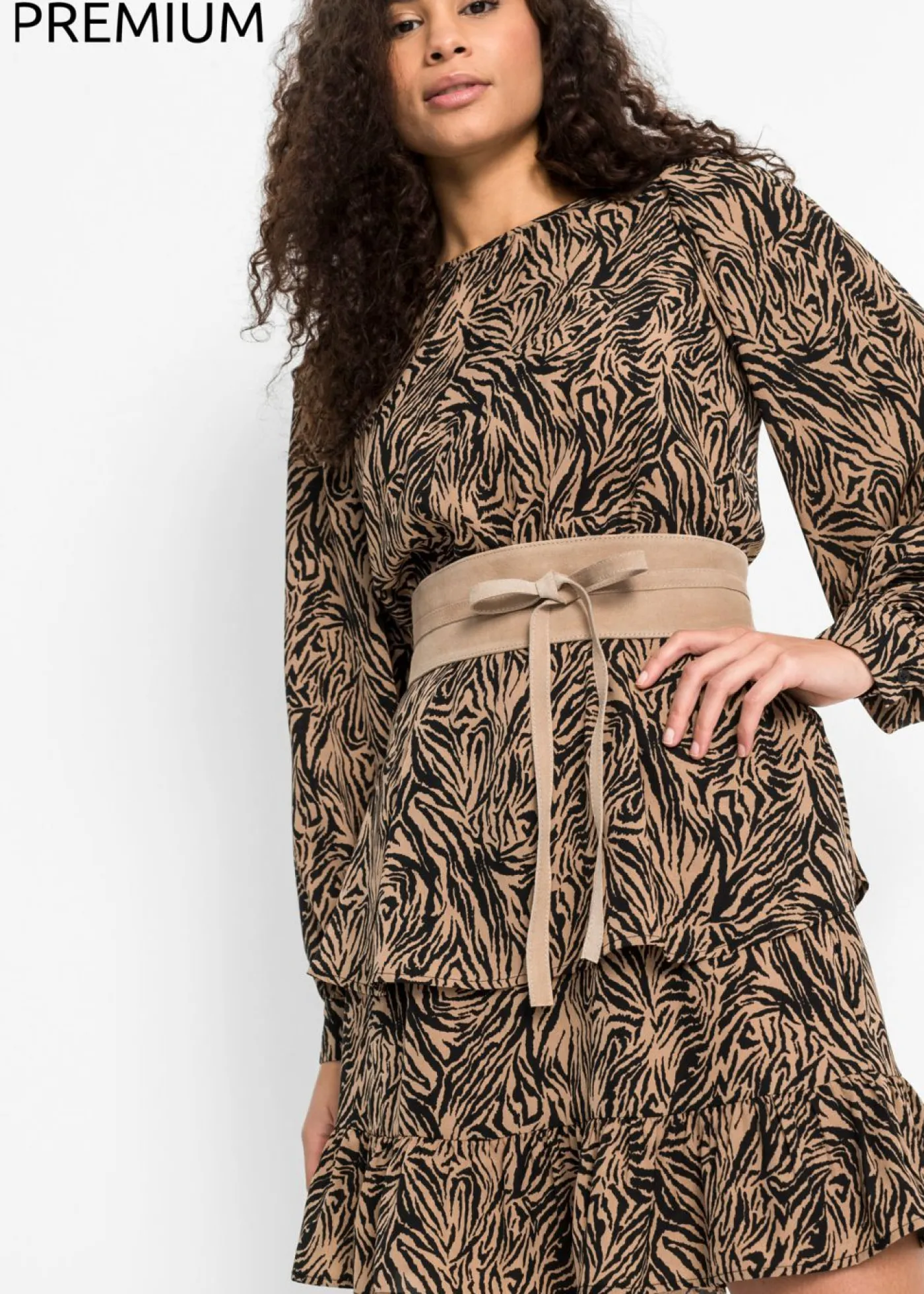 bonprix bpc bonprix collection Complementos Temáticos·Complementos De Piel|Cinturones>Cinturón de cuero Crudo