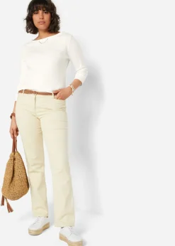 bonprix bonprix Cinturones>Cinturón trenzado con hebilla cuadrada marrón