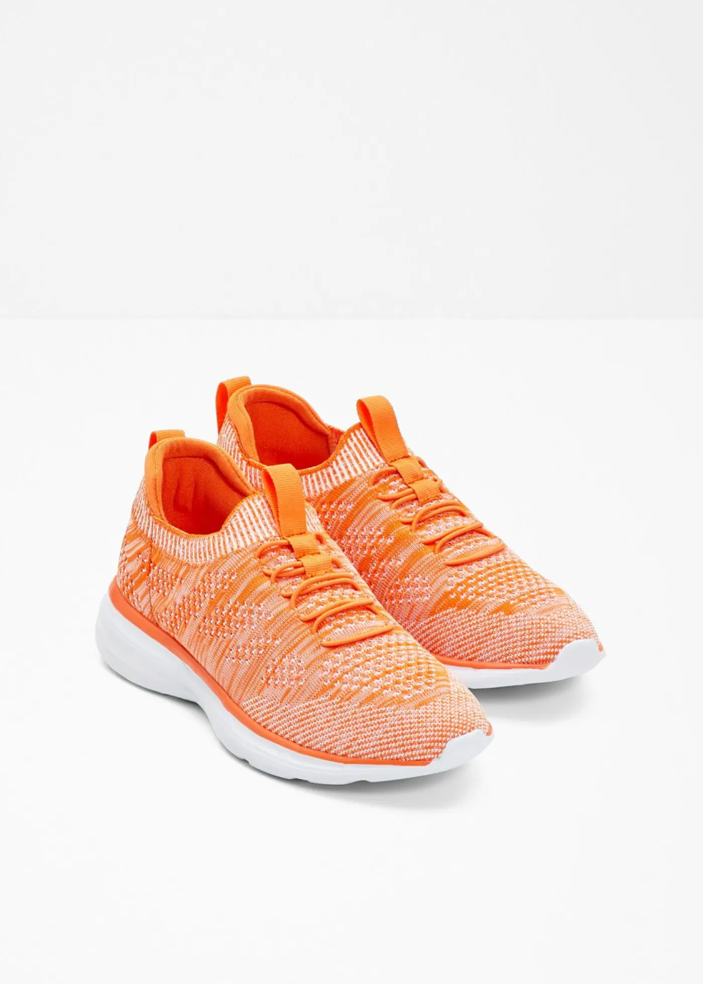 bonprix bonprix Tendencias·Zapatos Veganos|Zapatillas Deportivas>Cómodas zapatillas sin cordones de material suave Naranja claro