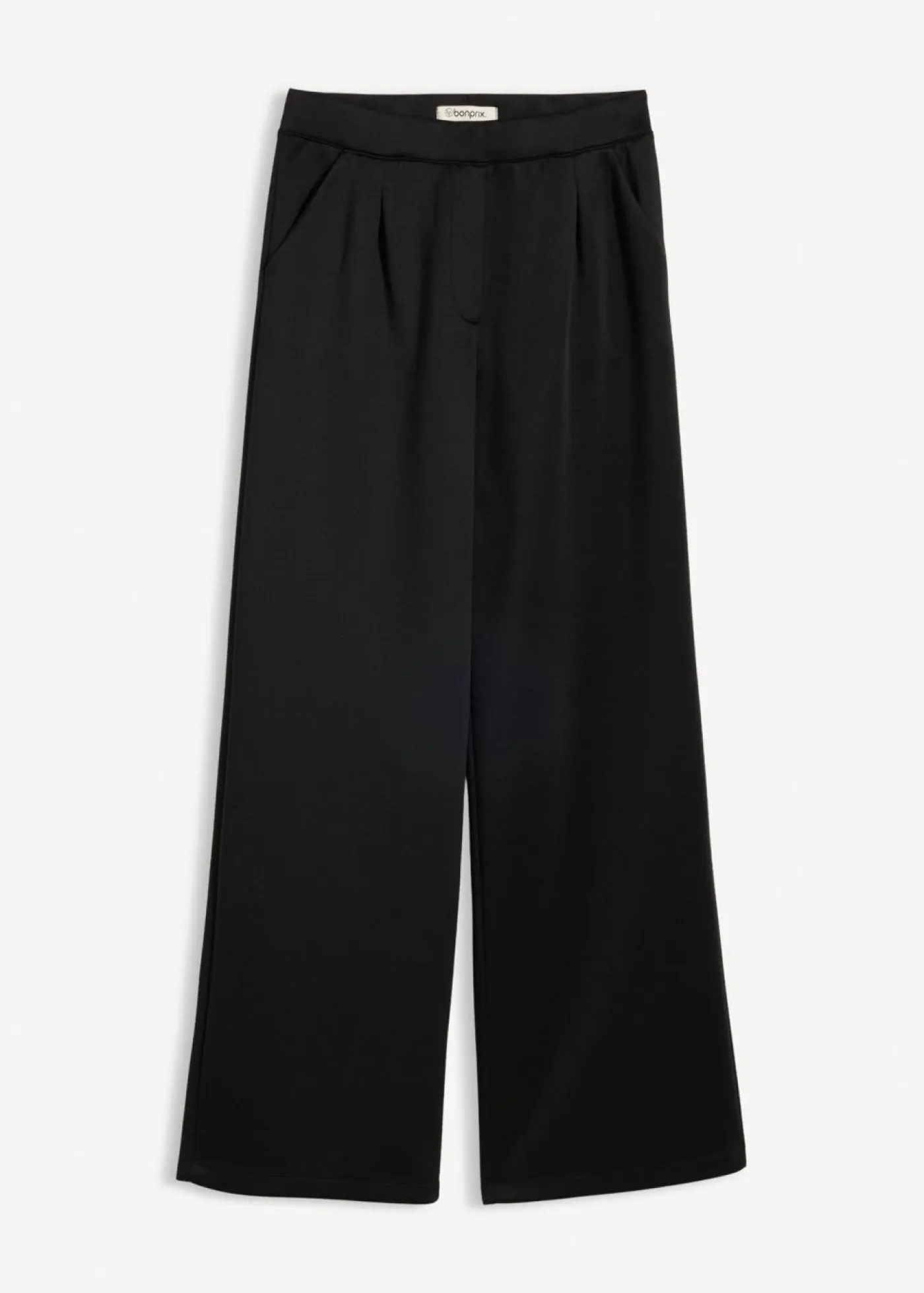 bonprix bonprix Esenciales|Pantalones>Cómodo pantalón de chándal fluido Negro
