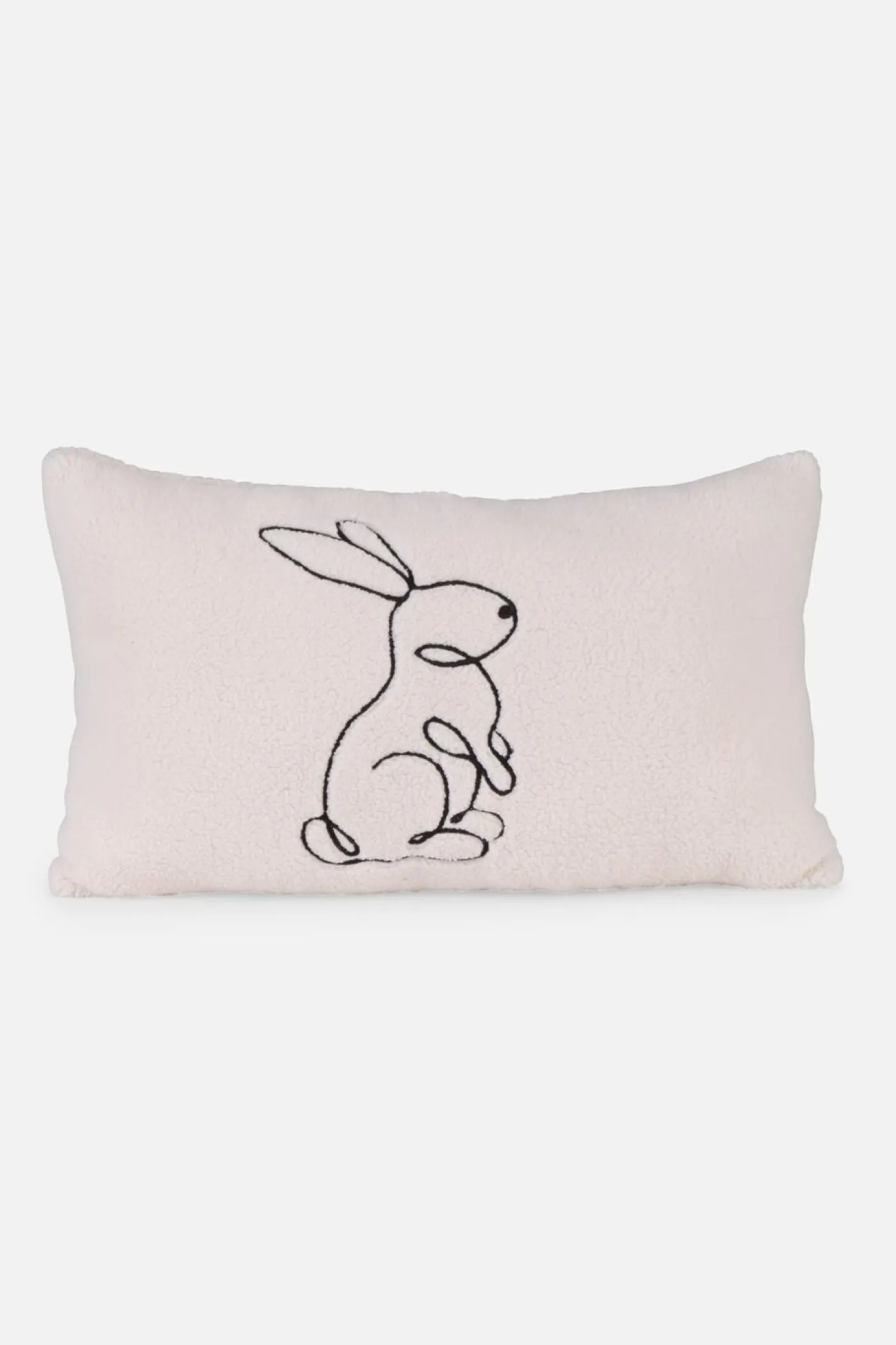 bonprix bonprix Muebles De Dormitorio·Fundas Y Cojines|Muebles De Sala De Estar·Cojines Decorativos>Cojín decorativo con bordado de conejitos Blanco