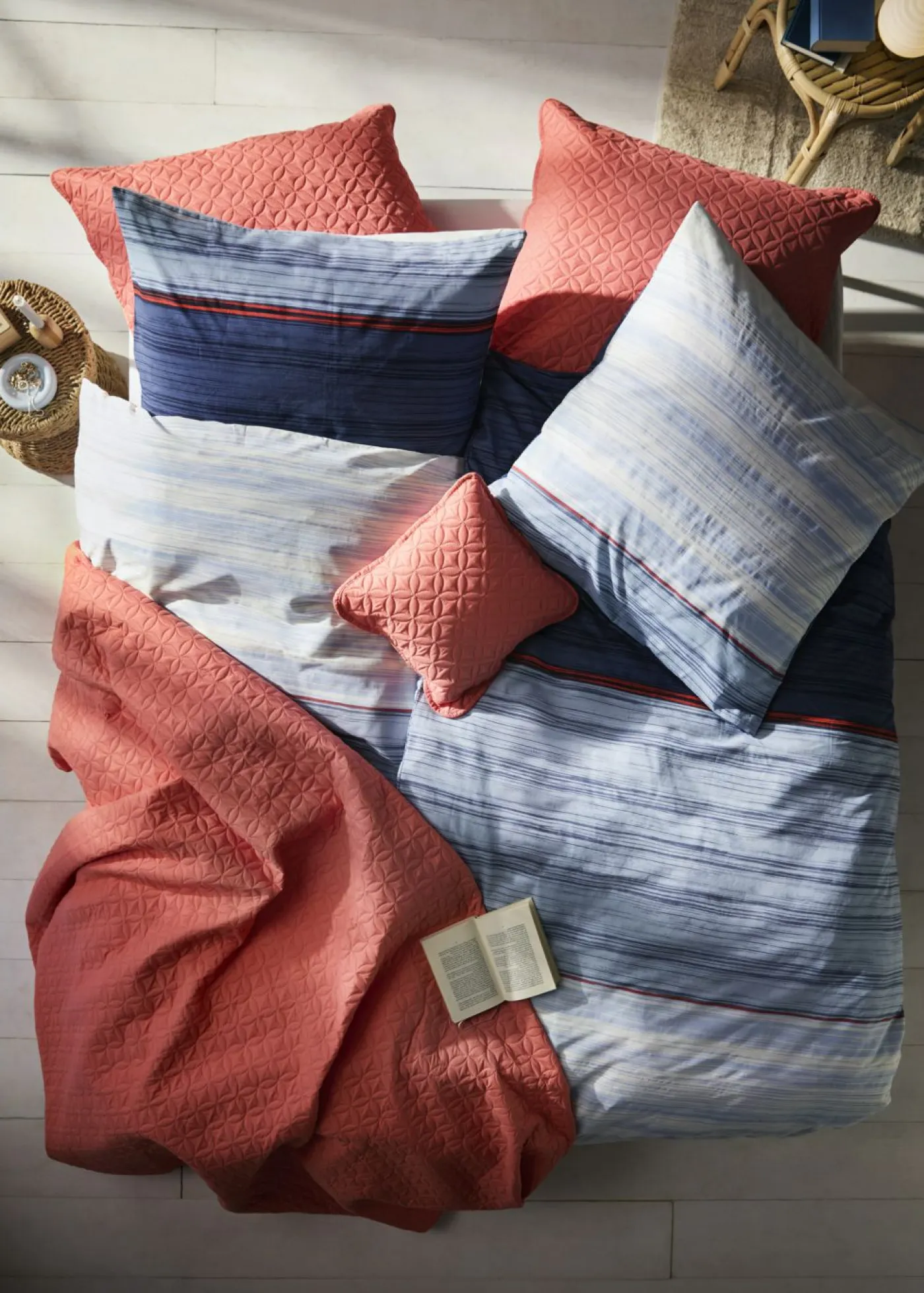 bonprix bonprix Muebles De Dormitorio·Colchas Y Mantas|Colchas Y Cubrecamas>Colcha con acolchado Crema