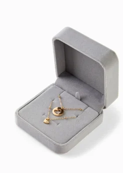 Mujer bonprix bonprix Collares (2 piezas) con colgantes en forma de corazón