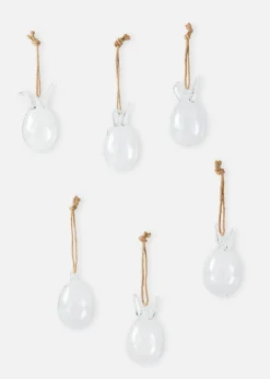 bonprix bonprix Conejitos para colgar de cristal (6 unidades)