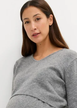 Mujer bonprix bonprix Conjunto de punto de jersey y falda para bebé