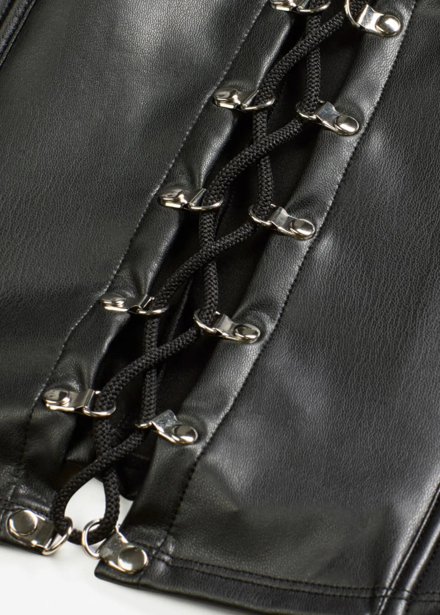 Mujer bonprix bonprix Corsé con cordones y efecto mojado