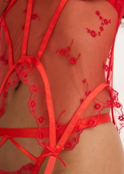 Mujer bonprix bonprix Corsé y tanga (conjunto de 2 piezas)