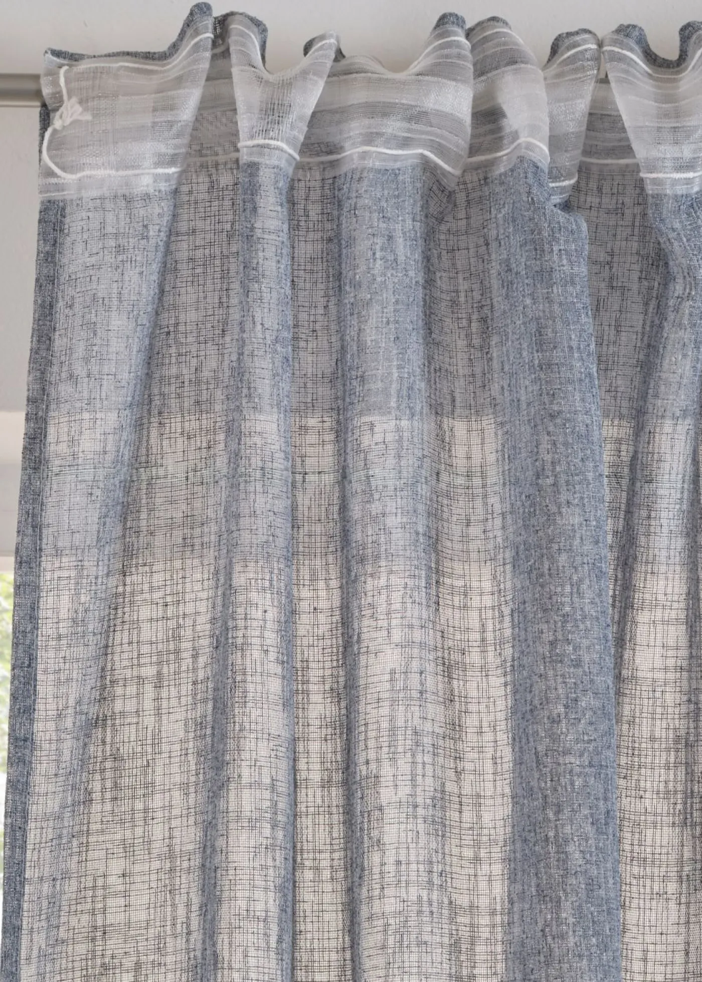 bonprix bonprix Cortina con aspecto de lino (1 unidad)