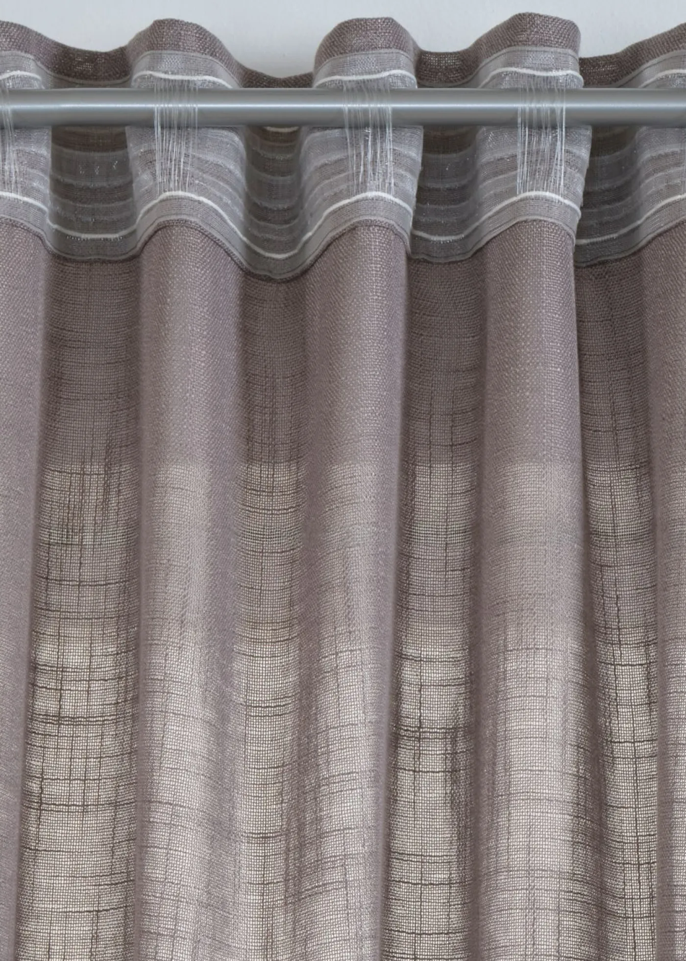 bonprix bonprix Cortina con aspecto de lino normal y gran anchura (1 unidad)