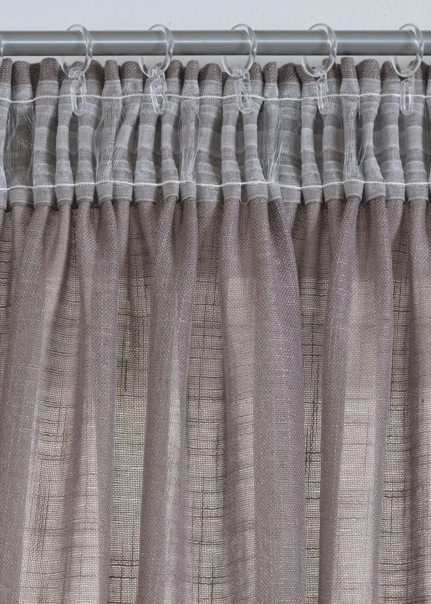 bonprix bonprix Cortina con aspecto de lino normal y gran anchura (1 unidad)