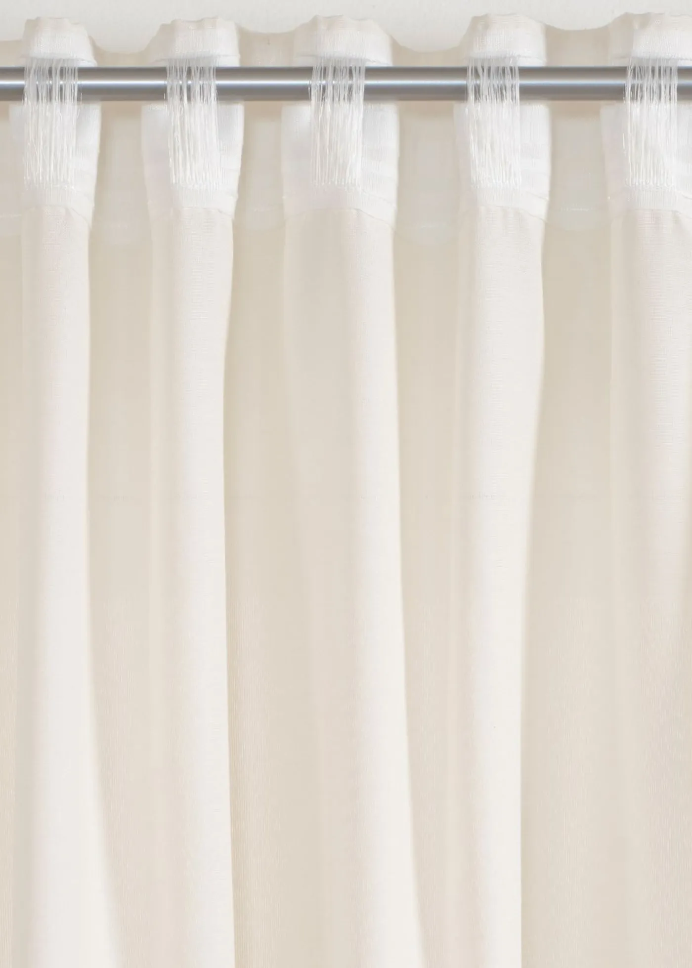 bonprix bonprix Cortina con aspecto de lino y poliéster reciclado (1 unidad)