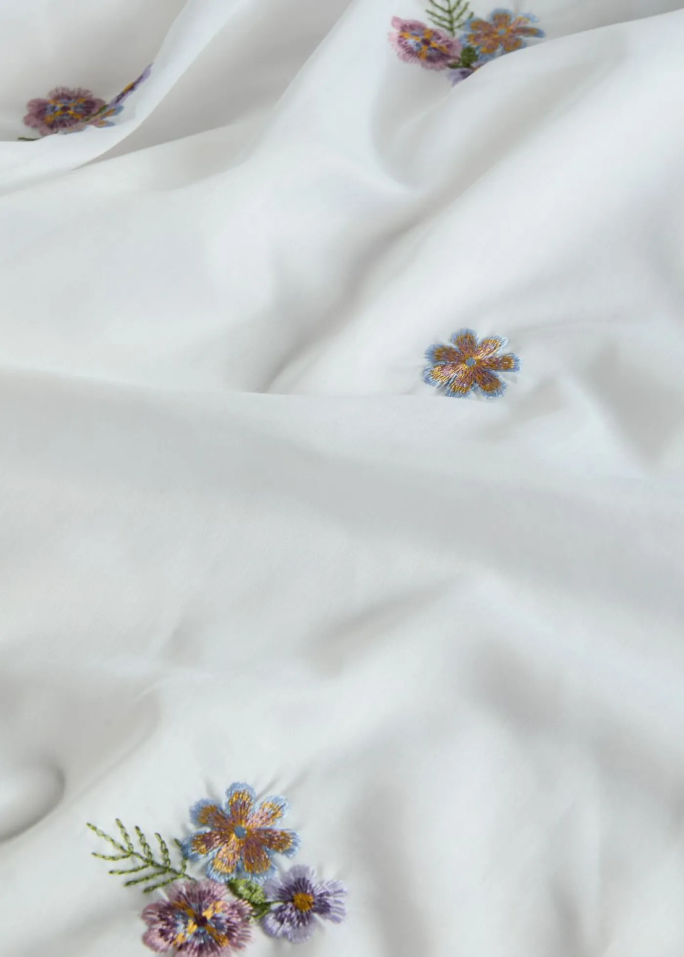 bonprix bonprix Muebles De Comedor·Cortinas Y Estores|Muebles De Sala De Estar·Cortinas De Salón>Cortina con bordado (1 unidad) Blanco-rosa