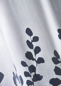 bonprix bonprix Cortina con diseño láser de hojas (1 unidad)