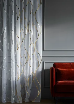 bonprix bonprix Cortina con estampado brillante (1 unidad)