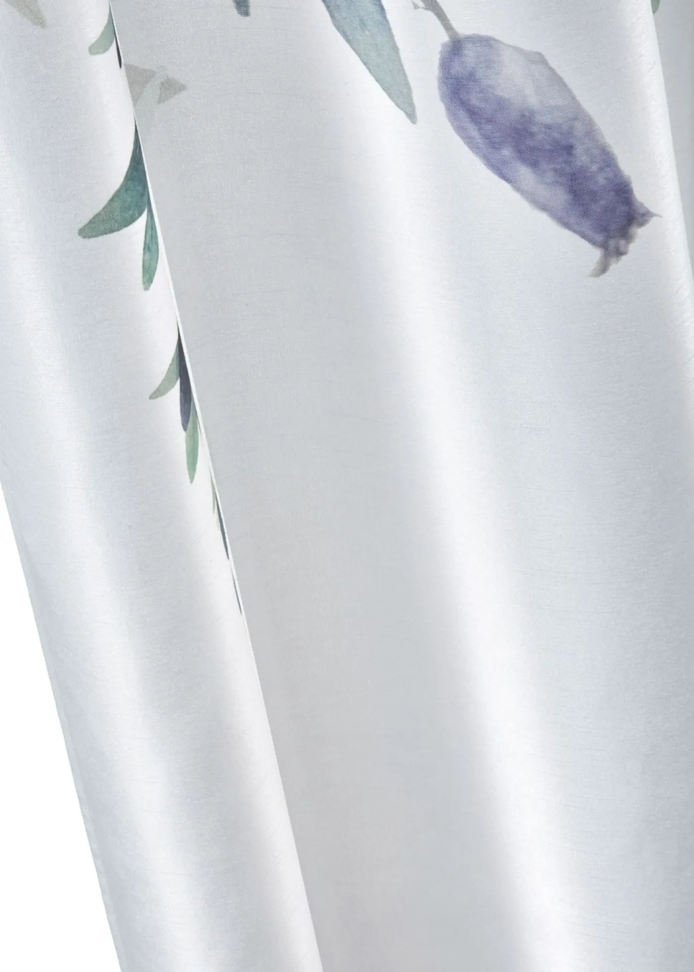 bonprix bonprix Muebles De Sala De Estar·Cortinas De Salón|Cortinas Para Dormitorio>Cortina con estampado de flores (1 unidad) Blanco-verde