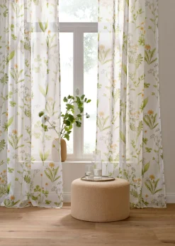 bonprix bonprix Cortina con estampado floral (1 unidad)