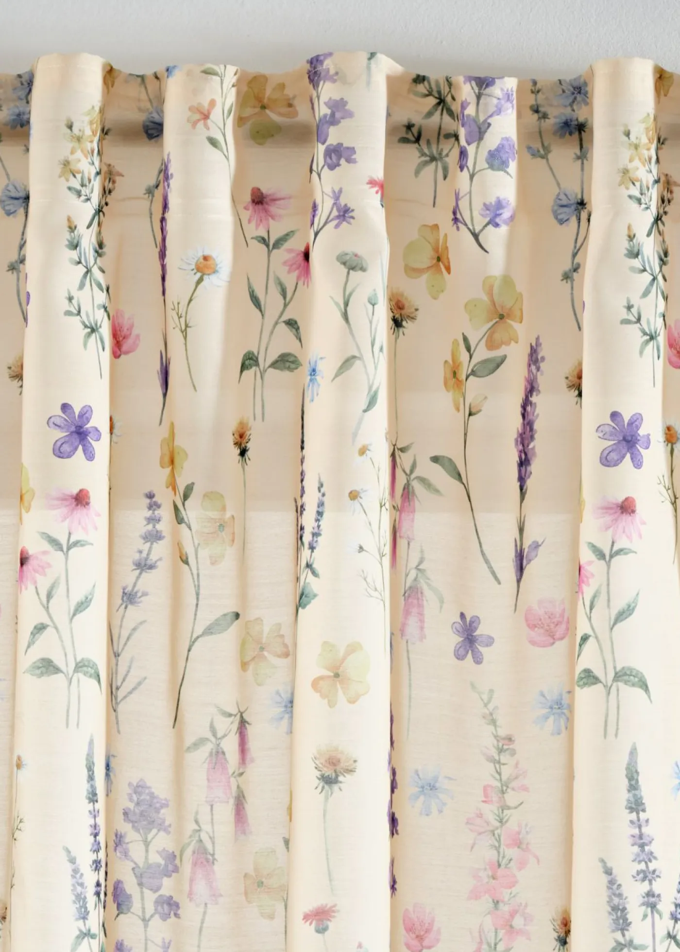 bonprix bonprix Cortina con estampado floral (2 unidades)